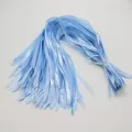 Light blue satin ribbon roll with a glossy finish for gift wrapping and DIY crafts - Satin Style / Light Blue