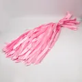Vibrant pink silk satin ribbon bundle for gift wrapping and party decorations - Satin Style / Pink