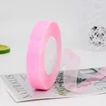 Rotolo di nastro di organza rosa per confezioni regalo e fai da te con finitura velata - Rosa