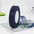 Nastro in organza blu navy da 2cm per confezioni regalo e decorazioni fai-da-te - Blu scuro