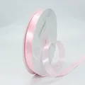 1,5 cm hellrosa Satinband auf Rolle mit feiner Textur für Geschenkverpackungen - Rosa