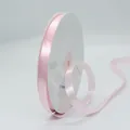 1.2cm light pink satin ribbon roll for gift wrapping and wedding favors decoration - Pink