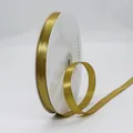 Rolle mit 1,2 cm glänzendem goldenem Satinband für Geschenkboxen und Hochzeiten - Gold