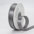 2cm zilvergrijs polyester satijnlint voor DIY-strikken en cadeauverpakkingen, 50 yards - Grijs