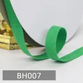 1cm hellgrünes Baumwoll-Fischgrätband als Rolle mit strukturierter Webart BH007 - Grüner Stil (BH007)
