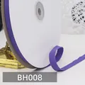 Dunkelviolettes Fischgräten-Baumwollband auf Rolle für DIY-Nähen und Einfassen - Violettblauer Stil (BH008)