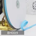 Hellblaues Fischgräten-Baumwollband BH009 auf Spule für Näharbeiten und Textilien - 009# Himmelblau * 45 Meter Pro Rolle