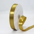 Ruban de satin or foncé 2cm pour emballage cadeau et décorations de mariage couleur 687 - 2cm x 91m / Or foncé (687#)