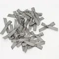 6mm graue Satinschleifen für DIY-Handwerk und Lingerie-Dekorationszubehör - Dunkelgrau