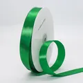 Rouleau de ruban de satin vert vif de 2cm avec fini brillant pour emballage cadeau - 2cm x 91m / Vert (580#)