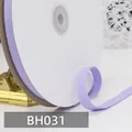 Lavendel-lila 1cm Baumwoll-Fischgrätband Rolle SKU BH031 für Näharbeiten und Handwerk - Hellvioletter Stil (BH031)