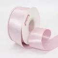 Rouleau de ruban de satin rose clair pour emballage cadeau et bouquets, largeur 3,8 cm - Rose