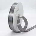 Rouleau de ruban satiné gris argent de 2cm pour cadeaux et loisirs créatifs - 2cm x 91m / Gris argenté (012#)
