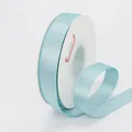 Light blue silver metallic ribbon roll for gift wrapping with a shimmering silk finish - Light Blue (322#)