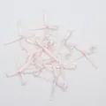 Mini nœuds en ruban rose clair de 3mm pour loisirs créatifs et accessoires de mode - Rose d'Eau