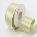 4cm champagne gold glitter ribbon roll with metallic shimmer for luxury gift wrapping - Bleached White