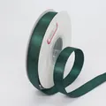 1.5cm dark green glitter ribbon on roll for gift wrapping and floral bouquets - 1.5cm / Dark Green