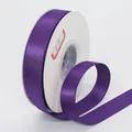 Ruban de satin violet de 2cm avec paillettes dorées pour l'emballage de cadeaux - Violet