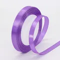 Nastro di raso color lavanda per confezioni regalo floreali e decorazioni creative - Stile Stretto / Lavanda