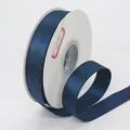 Ruban scintillant bleu marine de 2cm sur bobine pour emballage cadeau élégant - Bleu Marine