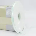 Polished 1cm mint green polyester satin ribbon roll for elegant gift box wrapping - 1cm x 100 Yards / Jade Green