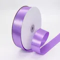 Lavender purple satin ribbon roll for gift wrapping and floral decoration crafts - Extra Long Wide Style / Lavender