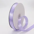 Lavender 2cm satin ribbon roll with white Happy Birthday text for gift wrapping - 2cm / Light Purple