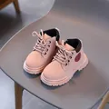 Klassische rosa Kinderstiefel mit Reißverschluss und robuster Gummisohle in Farbvariante - 26-30 / Rosa