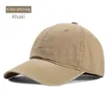Detail der khakifarbenen Schirmmütze mit verstärkten sechsreihigen Nähten am Schirm - Verstellbar / Khaki