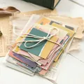 Set de papel decorativo vintage estilo jardín con cordel para manualidades DIY - Huellas