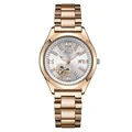 Orologio Gedi donna in acciaio oro rosa con quadrante argento e cuore traforato - Cassa Oro Rosa Quadrante Bianco