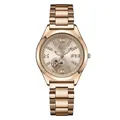 Orologio Gedi oro rosa con quadrante a cuore traforato e cinturino in maglia metallica - Cassa Oro Rosa Quadrante Rosa