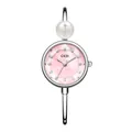 Orologio a bracciale argento da donna con quadrante in madreperla rosa e perla - Cassa Argento Quadrante Madreperla Rosa