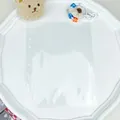 Fundas transparentes de 3 orificios para archivador A5 y álbum de cartas coleccionables - Página Interior De Rejilla Única Grande A5 (Sin Carcasa)