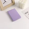 Fundas mate color lila de 3 pulgadas para protección de tarjetas de álbumes - Púrpura