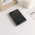 Fundas para cartas de 3 pulgadas negro mate en empaque plástico para álbumes - Negro