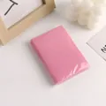Fundas protectoras rosa mate de 3 pulgadas para fotocards en empaque transparente - Rosa Claro
