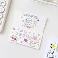 Tarjetero de papelería con grafiti de cachorro lindo y motivos de Nice Day y My Love - Cabecera de Tarjeta Perro Corazón