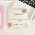 Square minimalist Korean ins style packaging card featuring MYSTAR and stars - Large Card Head - Stars