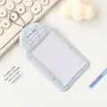 Portatessera azzurro con cucciolo di cartone animato e catenella a sfere metalliche - Stile Cane / Blu Chiaro