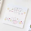 Tarjeteros de perritos animados con patrones de osos y diseños de estrellas macaron - Cabecera de Tarjeta Perro Espacial