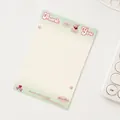 Tarjetas de agradecimiento Y2K crema y verde para decorar paquetes de fotos - Reverso De Tarjeta Verde Y Amarillo