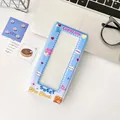 Light blue Y2K photo card album with cute dessert prints and a transparent window - Light Blue (Sweet Dessert)