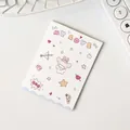 Tarjeta de felicitación con perrito blanco y orejas de conejo para regalos - Perro Corazón / 14x20cm