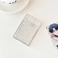Pink star glitter card holder with You Shine Like A Star quote and shiny stars - Transparent Star