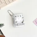 Mini-Fotoalbum mit Glitzer und Herz-Ausschnitt für Polaroid-Fotos und Idol-Karten - Stern