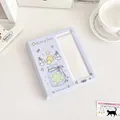 Cute light purple PVC photo album with Wishing Star illustration and transparent window - Wishing Star Style / Purple