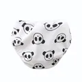 Nahaufnahme der wasserdichten Baby-Schwimmwindel mit Panda-Print und elastischem Bund - 2XL / Unterteile / Weißer Panda