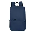 Lightweight navy blue small backpack for travel and casual daily use for students - Small / Navy Blue (No Tag)
