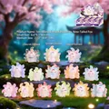 Nine-Tailed Fox fairy figure set with 12 regular and 2 hidden resin mystery box styles - A150 Ten Miles Of Peach Blossoms Nine-tailed Fox Small Set 12 / Full Box Set